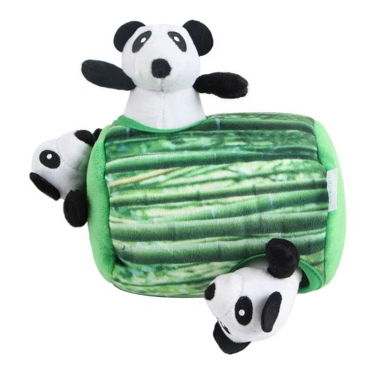 panda dog toy