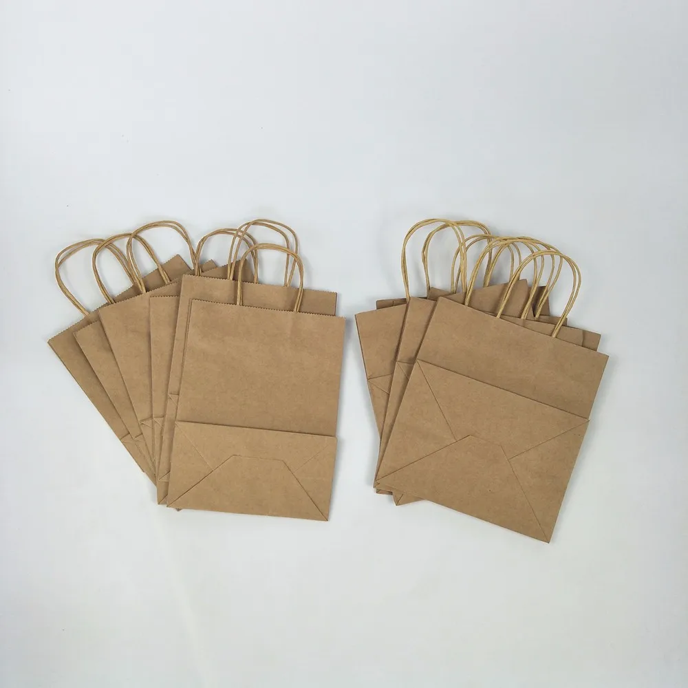 Brown Or White Paper Food Bags/durable Kraft Paper Bags,Accept Custom ...