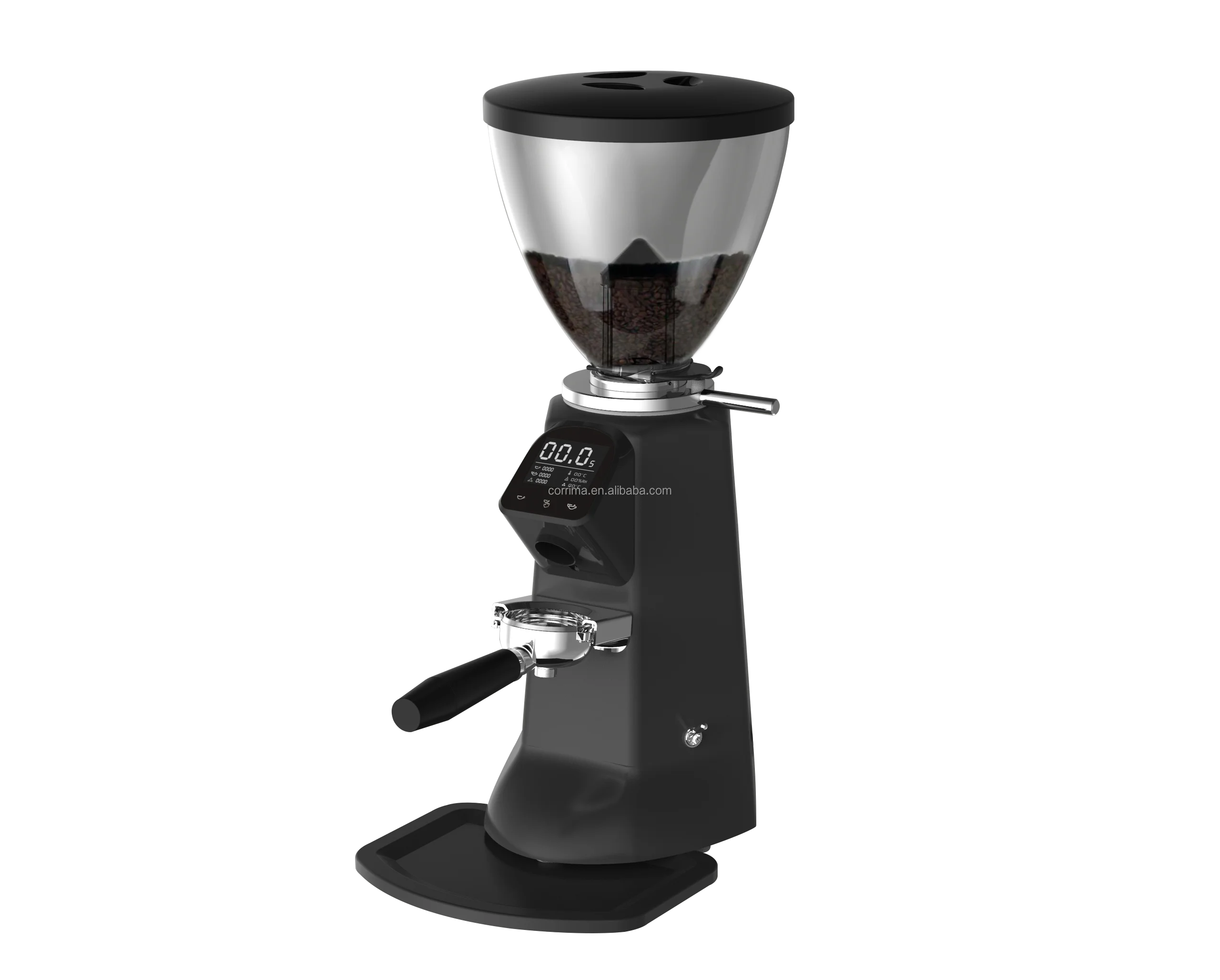 360W Commercial Coffee Grinder Automatic Shut Off 64mm Electric