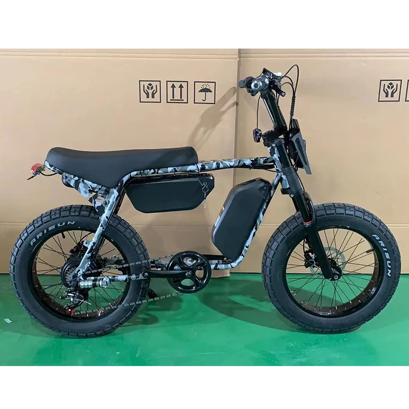 momo  Super73 Z Miami Z1 ZX Electric Fat E-Tire Bike - 250w+ Power