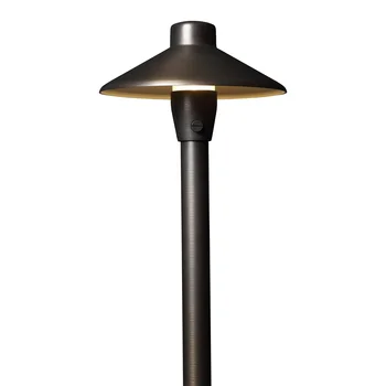 Outdoor LED Garden Pathway Light 2700/3000K Warm White 12V DC/AC Brass Body Landscape Application