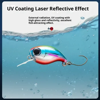 Little Fat Man Lure 34cm/19g Plastic Imitation Fish Crankbait Hard Bait Fishing Tackle Mini Trout Floating Trolling Hooks – Trolling Lure – view 5