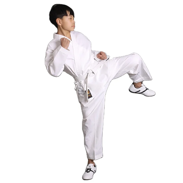 Persona habla Coche Source Custom durable karate uniform Tang soo do uniforme fabrica karate  uniform suits on m.alibaba.com