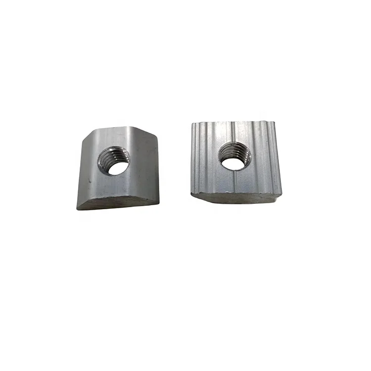 CE PV Fasteners Universal Solar Panel Mounting Rail Aluminum SUS304 Fixing Nut Slider Nut for Solar Rail Structure