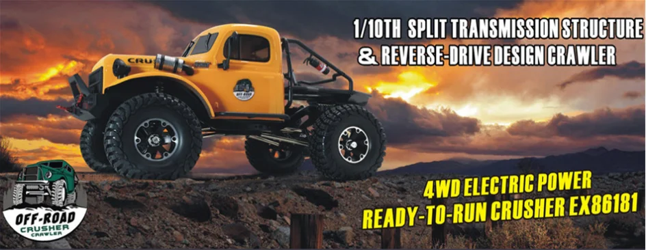RGT 86181 4WD RC Rock Crawler Car with 4CH Controller