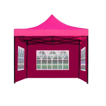 Promotional carpa plegable 3x3 3x3m 10x10ft fast folding wall tent collapsible stable structure  outdoor tents