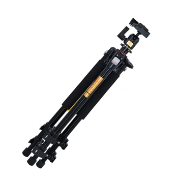 Professional Tripod Photo Camera 55.5'' Camera Travel Tripod Damping Ball Head Aluminum Compass Construction Camera Tripod detail image