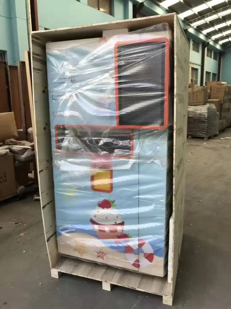 Self Service Soft Ice Cream Vending Machine