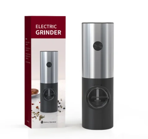 2024 Home Induction Spice Seasoning Kitchen Tools Stainless Steel Pepper Crusher
