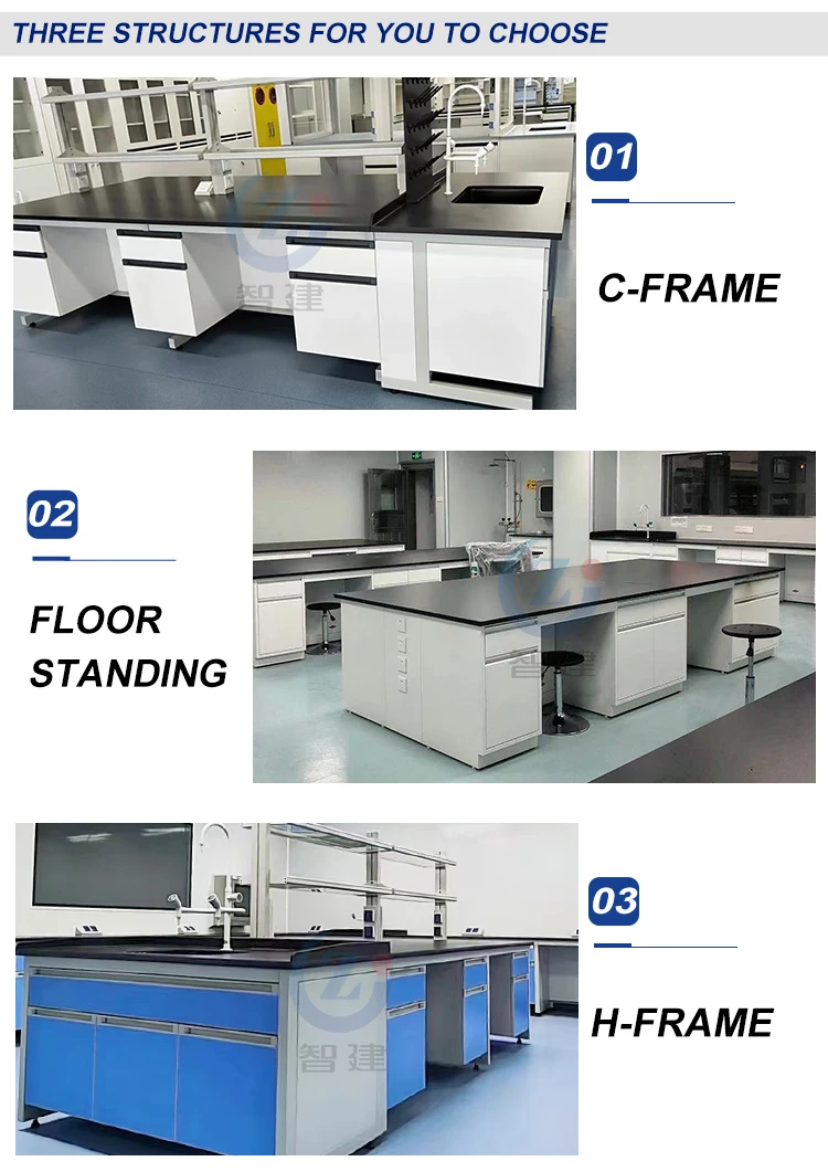 Laboratory Central Table Laboratory Furniture Island Bench With Sink