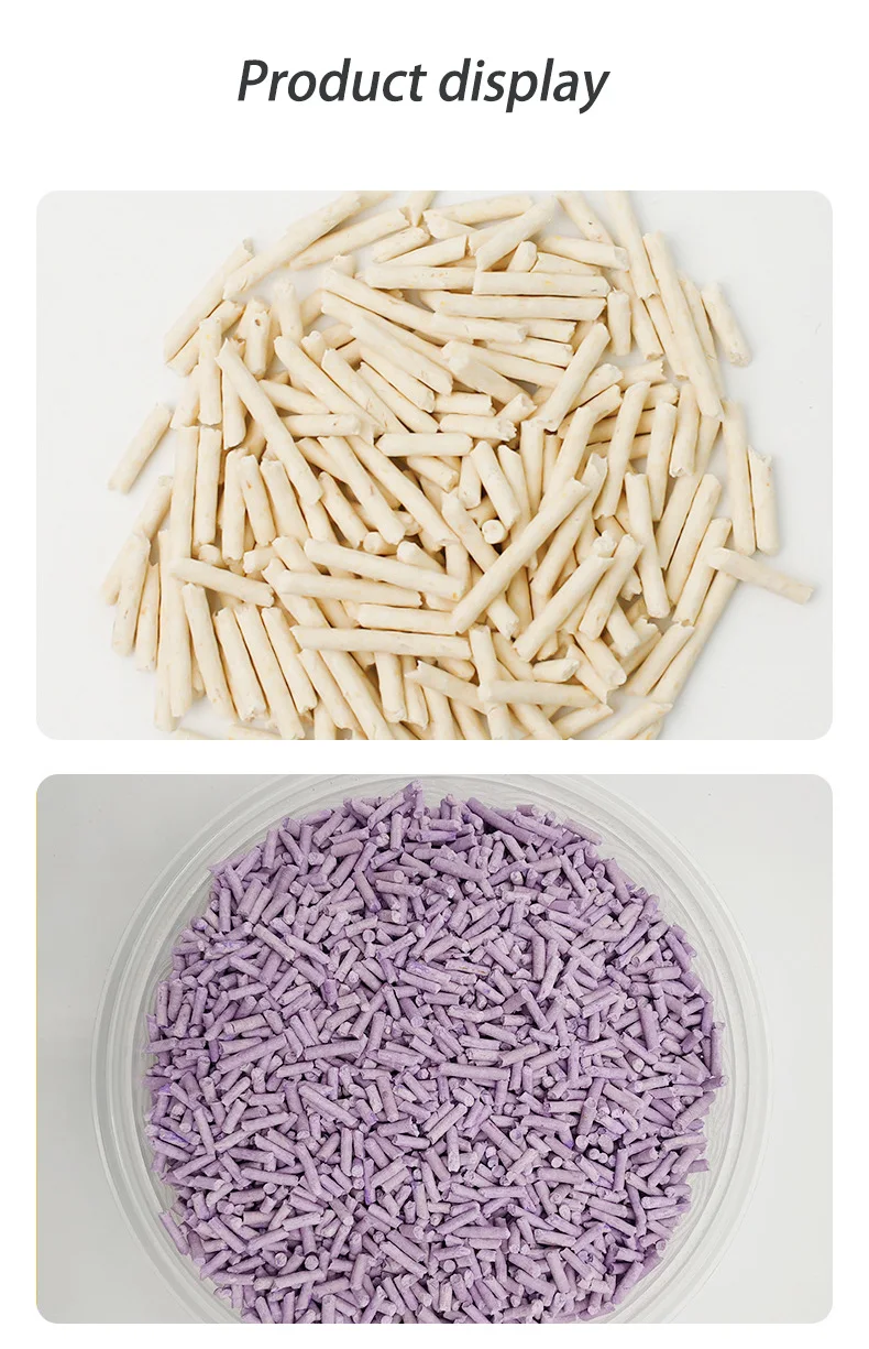 Factory Price Natural Ecofriendly Tofu Cat Litter Odor Control Plant