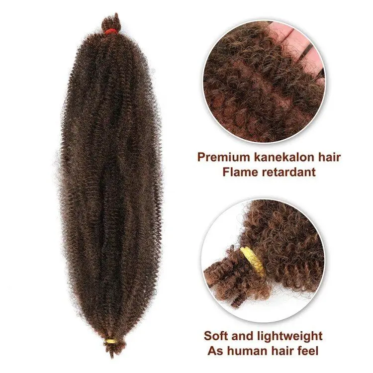 Synthetic Crochet Braid Afro Darling Hair Kinky Twist Hair Crochet ...