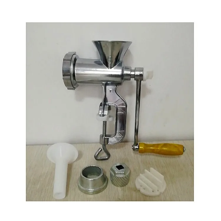 Insaccatrice manuale in acciaio inossidabile con 3 ugelli, attrezzi da cucina per produrre