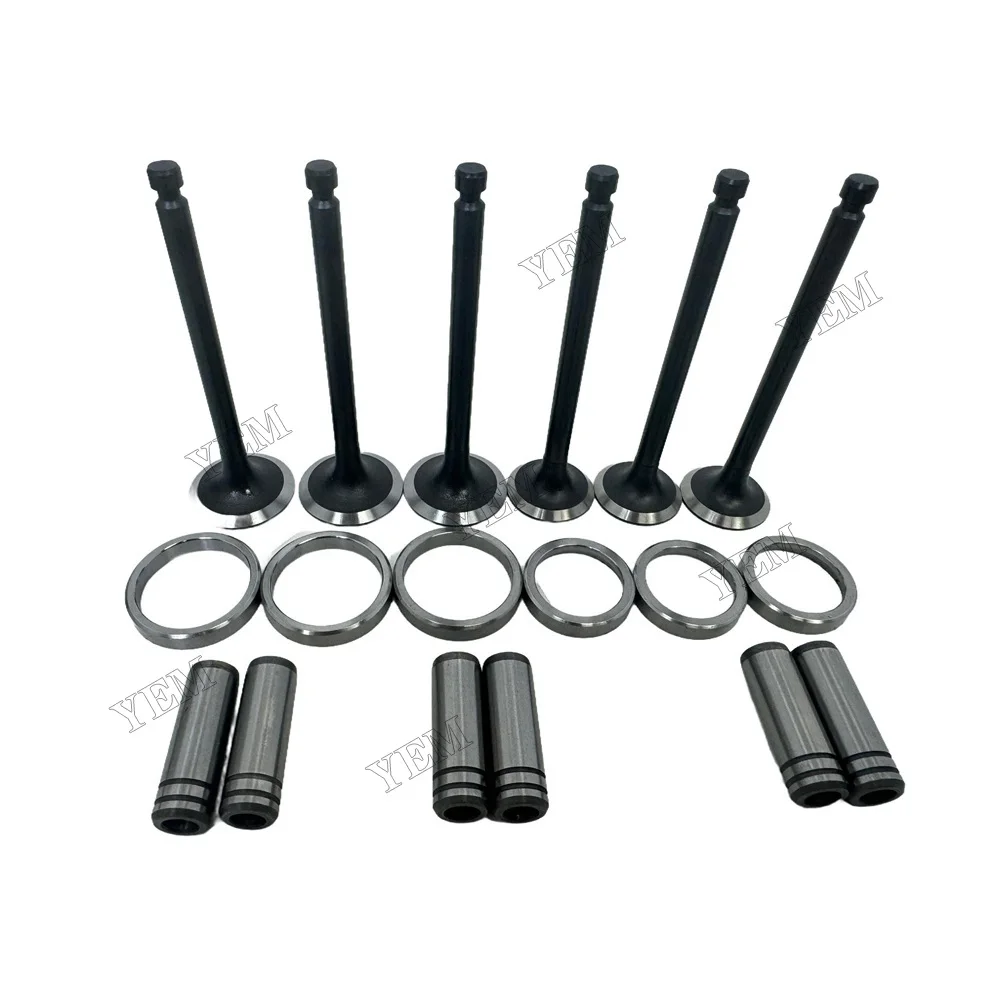 For Yanmar 3TNV82A Overhaul Kit Engine Part Engine Piston Ring Gasket Bearing 5