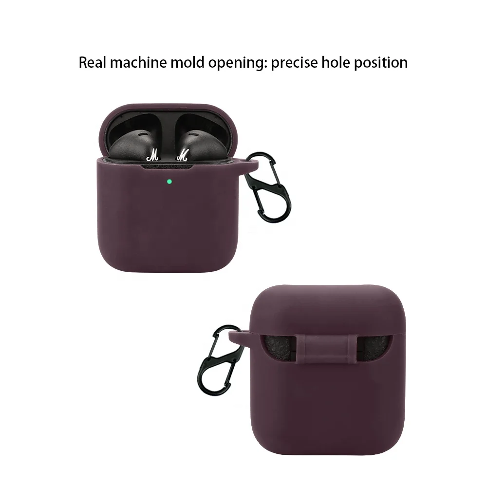 Stylish Silicone TWS Earphone Box Case for Marshall Minor IV