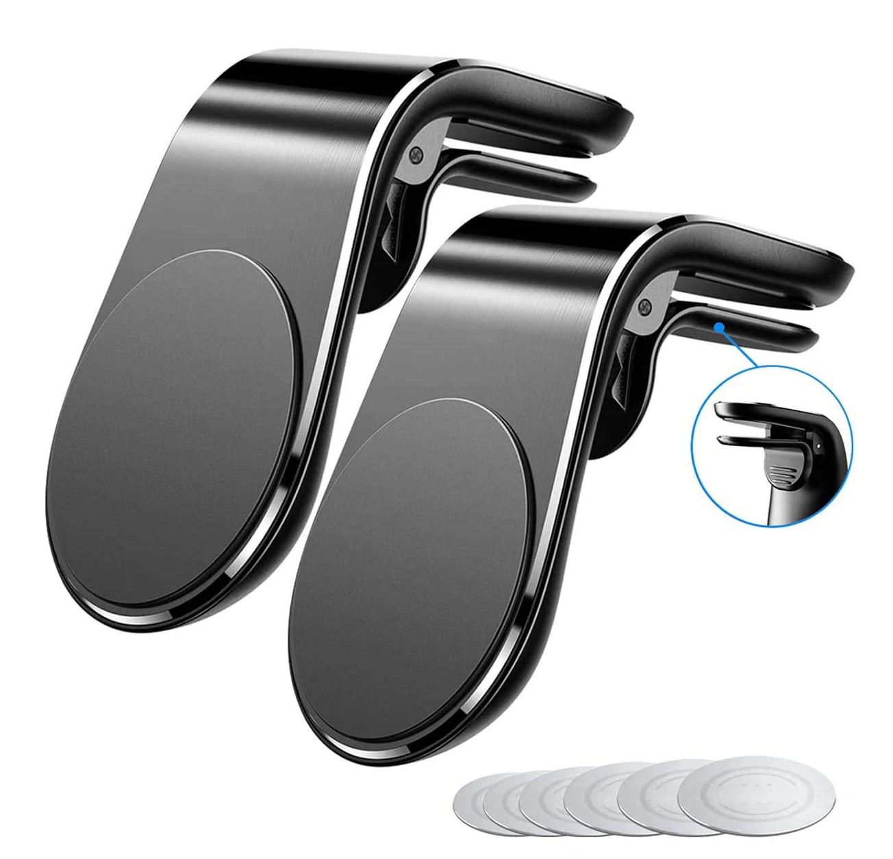 Новинка Лидер продаж автомобильный магнитный держатель для телефона из алюминия Tik Tok