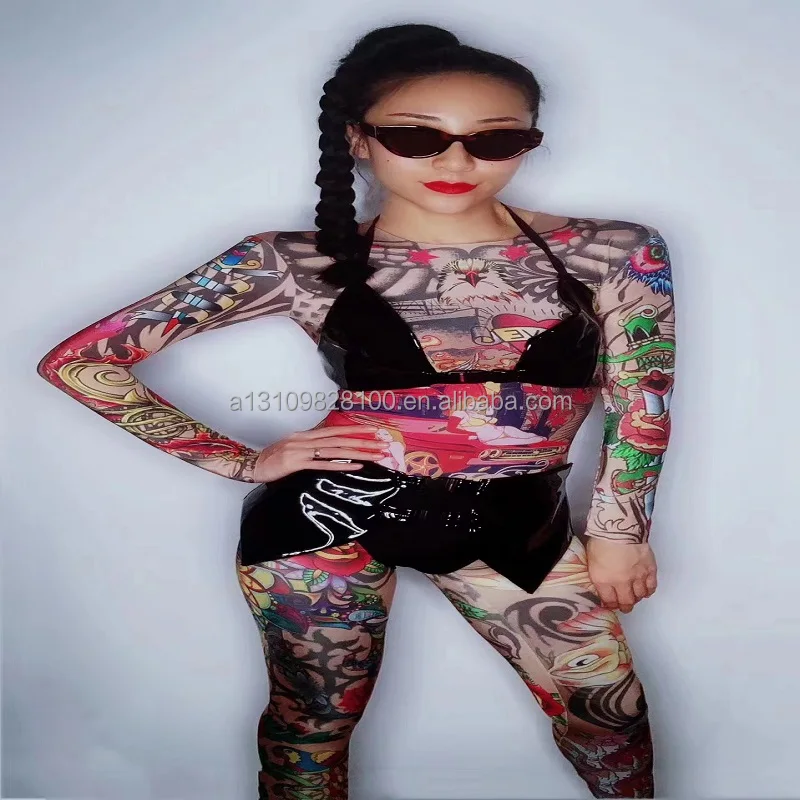 Adult Tattooed Lady Costume Ladies Circus Greatest Showman Book Day Fancy  Dress  eBay