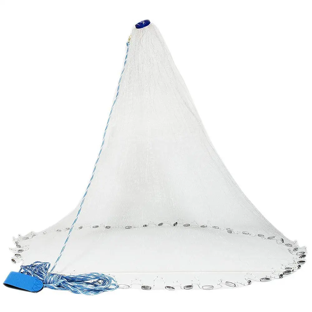 Hotsale Durable Using Fishing Cast Nets Nylon Hand Throwing Fishing Tackle