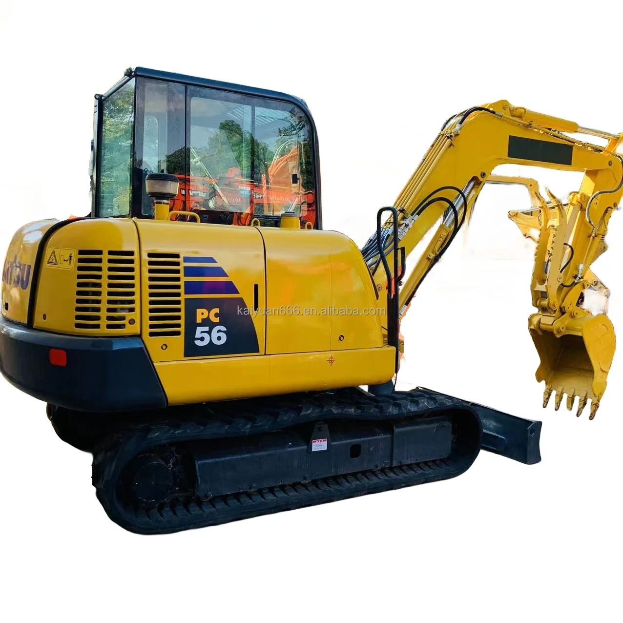 Japan Used The Original Komatsu Pc56 Excavator Used Small 5.6 Ton Pc56 ...