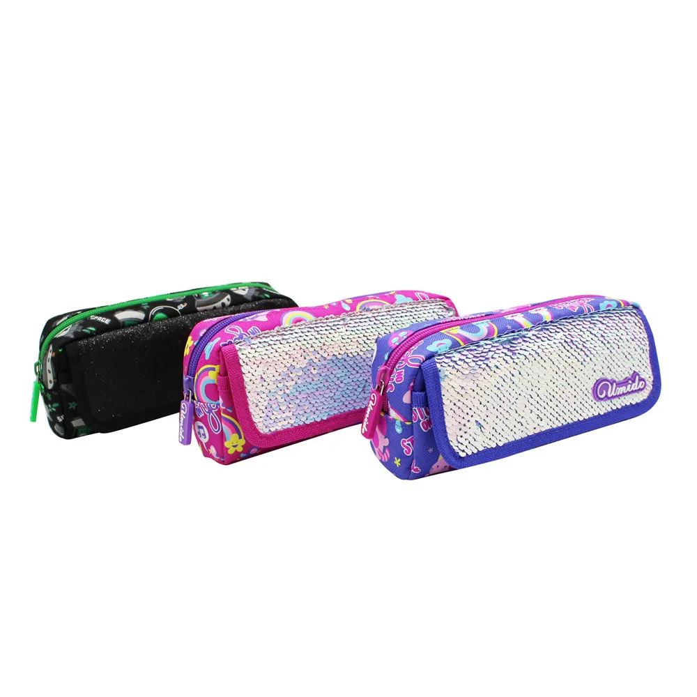 Школьный цветной пенал для мальчиков и девочек индивидуальная оптовая продажа картонная коробка карандашей с принтом детей серебристая