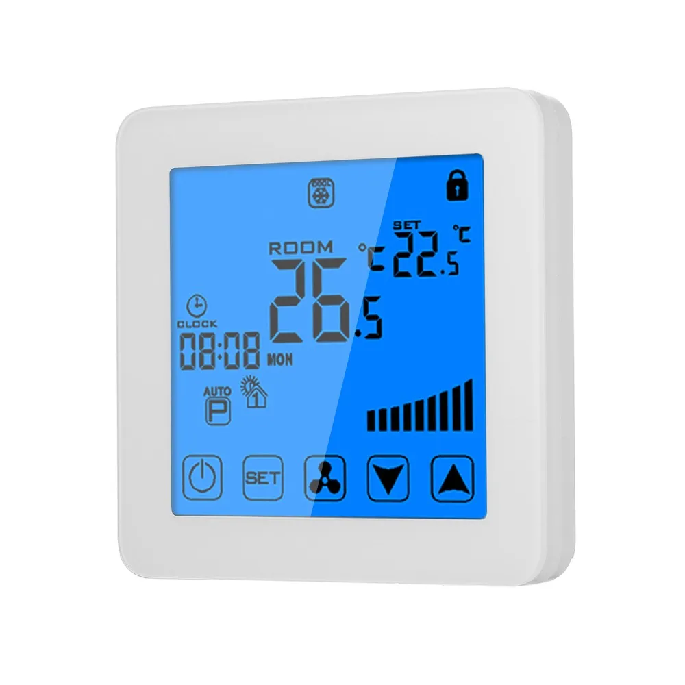 Modbus Rs485 Hvac Controller Digital Remote Control Central air Conditioner FCU Thermostat