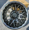 Black Machined Face with Tinted Black Clear Coat
