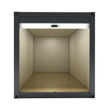 Storage container warehouse shutter door insulated container