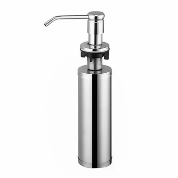 Quick Installation manual stainless steel soap dispenser dish soap dispenser for kitchen sink fancy soap dispenser