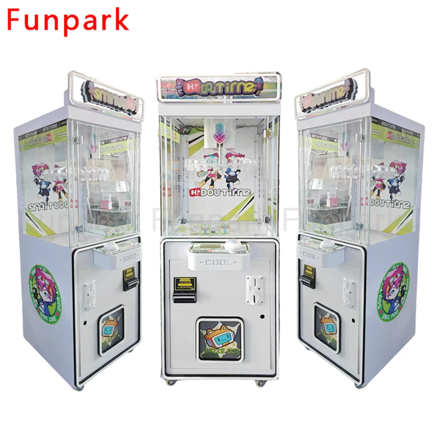 FunPark Wholesale Toys Clip Clamp Prize Game Machines Gifts Cards Arcade Coin Operated Games for Shopping Mall factory