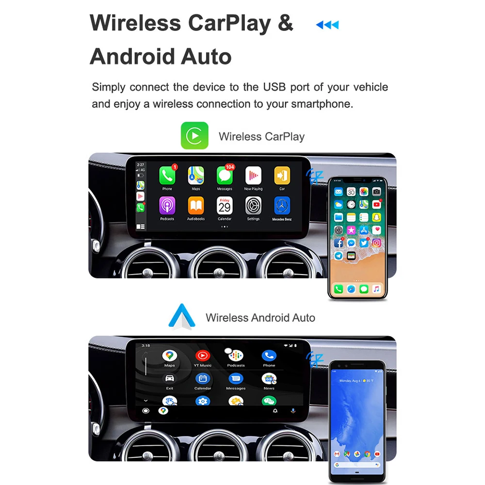 Ryoji　VVCAR CarPlay AI Box 8+128GB 美品 Amazon.co.jp: 【2023新型】VVCAR CarPlay AI Box 8+128GB大容量