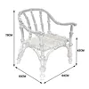 Silla de bambú transparente