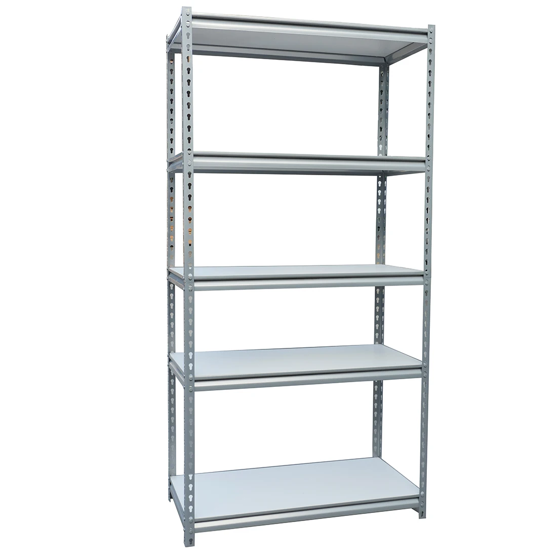 Warehouse Racks Multi Level Racks Metal Angle Steel Shelf and Supermarket Shelving Light Metal Rack