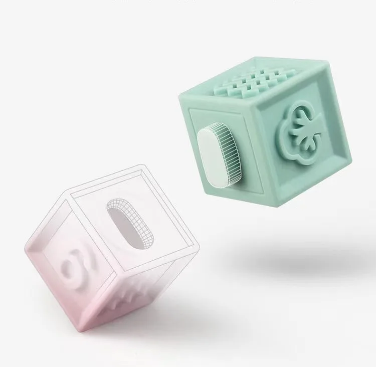 baby toys factory sell high quality amazon hot sell baby stacking toys 3D educational building blocks