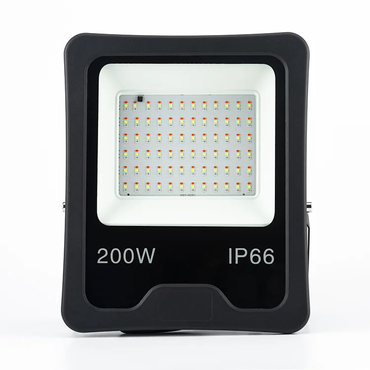 IP66 led flood lights slim outdoor rgb floodlight lighting 150w