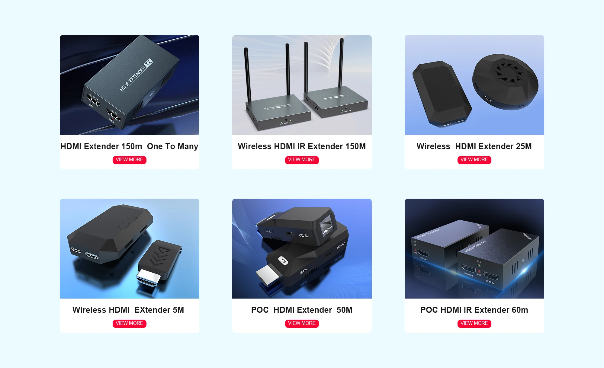 Video Extender HDMI Extender 60M - 4K 60hz USB Video KVM Solutions