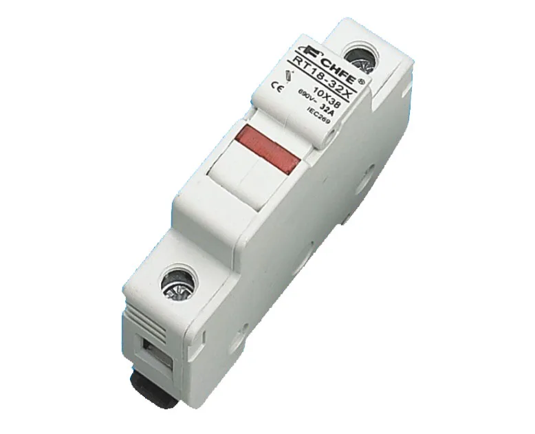 Base Portafusibles RT18-32X CA 380 V 32 A, 1 Polo, 10 X 38 Mm, Montaje