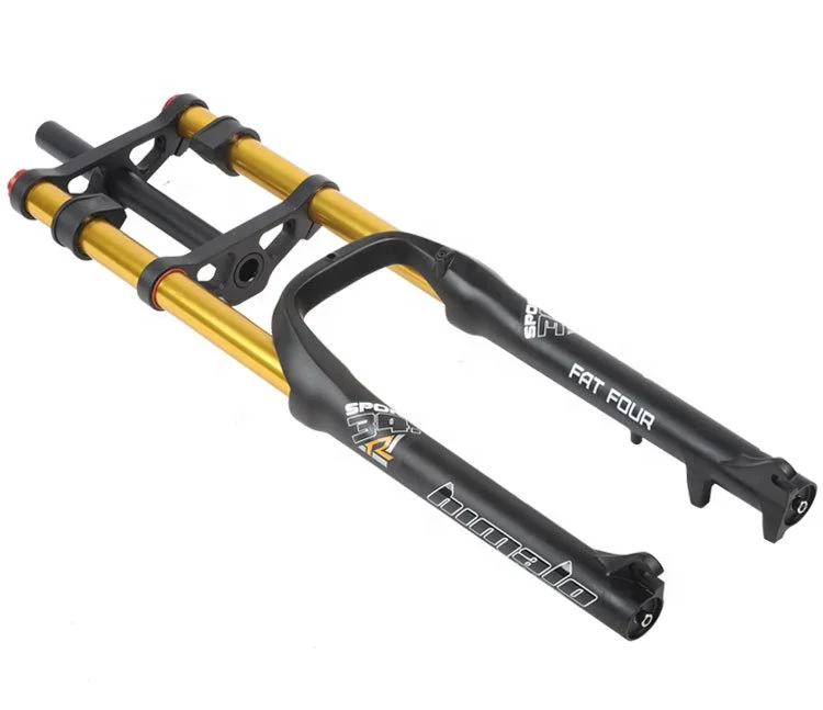 Himalo Fat Bike Fork 26''*4.0'' 135mm Bicycle Fork Double Shoulder Air
