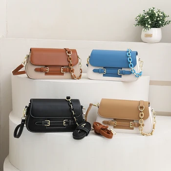 Fashion Latest Handbags 2022 Young Lady Leather Bags Ladies Design Purses For Woman