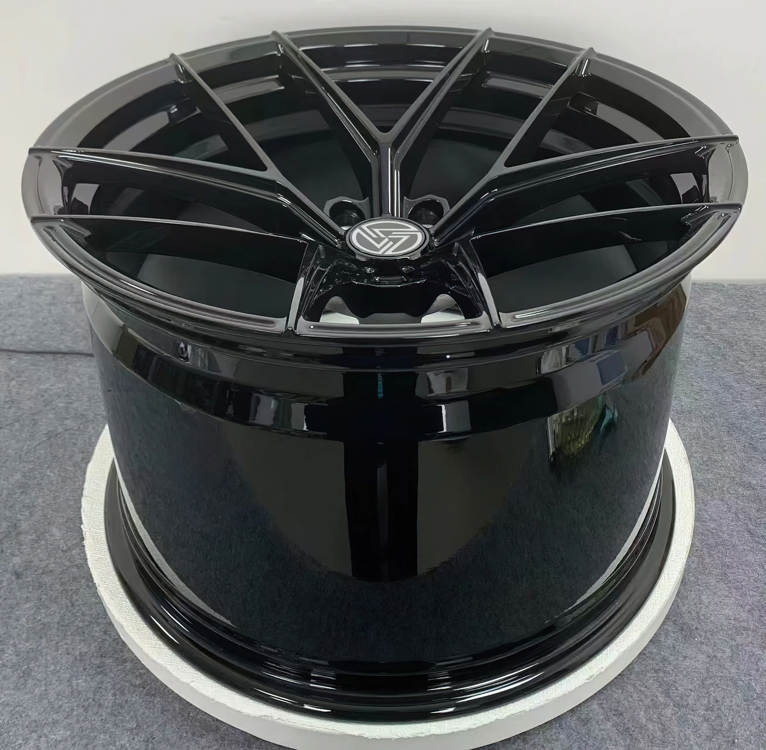 Custom Forged Monoblock Wheels Gloss Black 5x120 5x114.3 5x112 Deep Concave 17-23 Inch Car Alloy Rim New 40mm ET MOQ 4 Pieces - Image 2