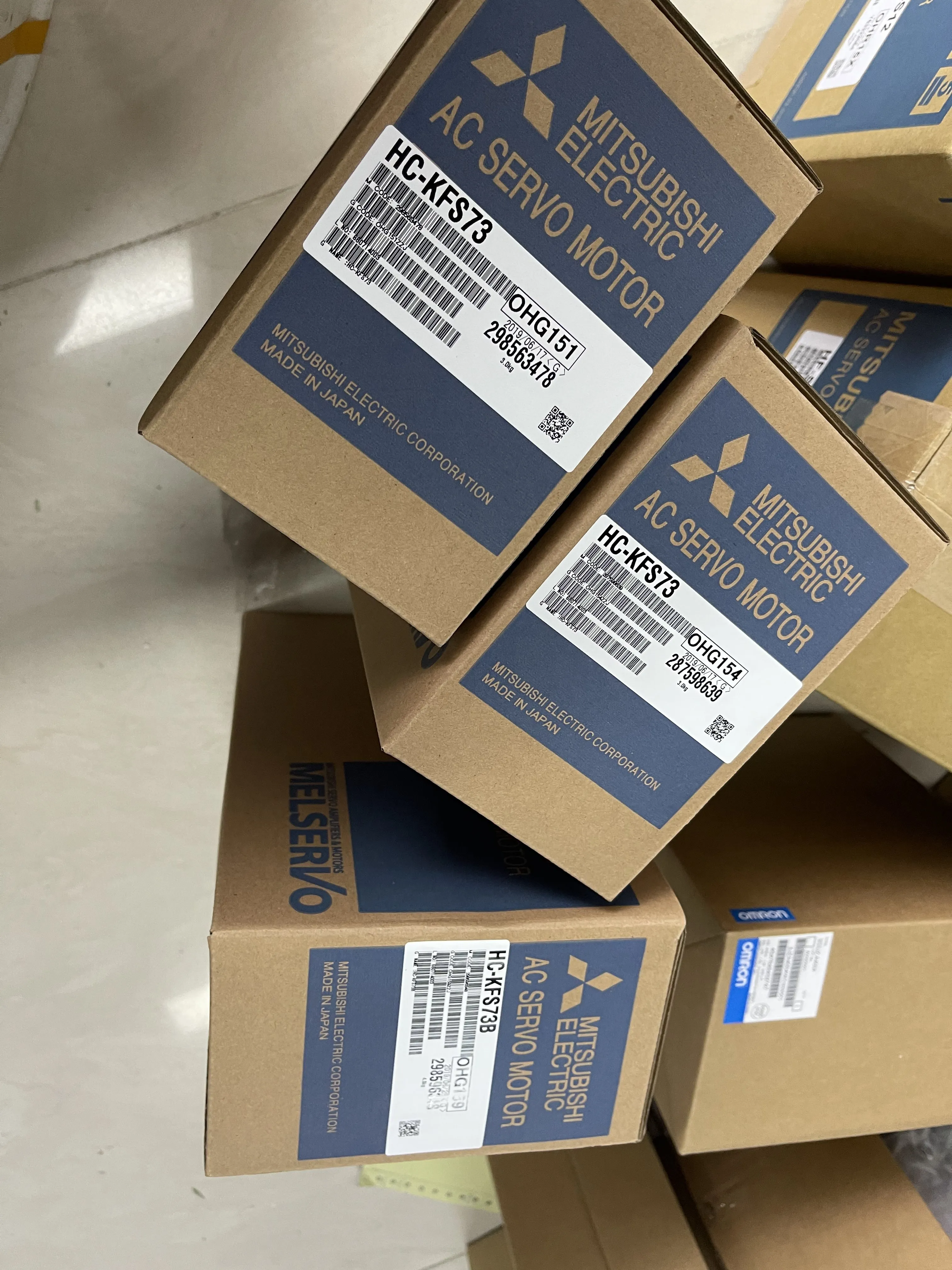 Mitsubishi AC Servo Motor HC-KFS73