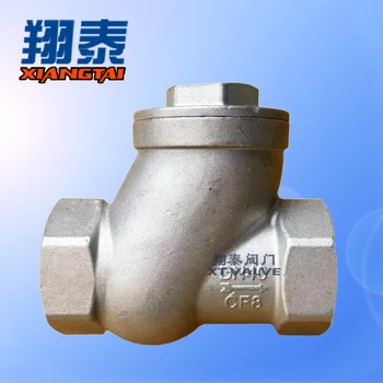 304 316 Stainless Steel Ball type Check Valve Thread End