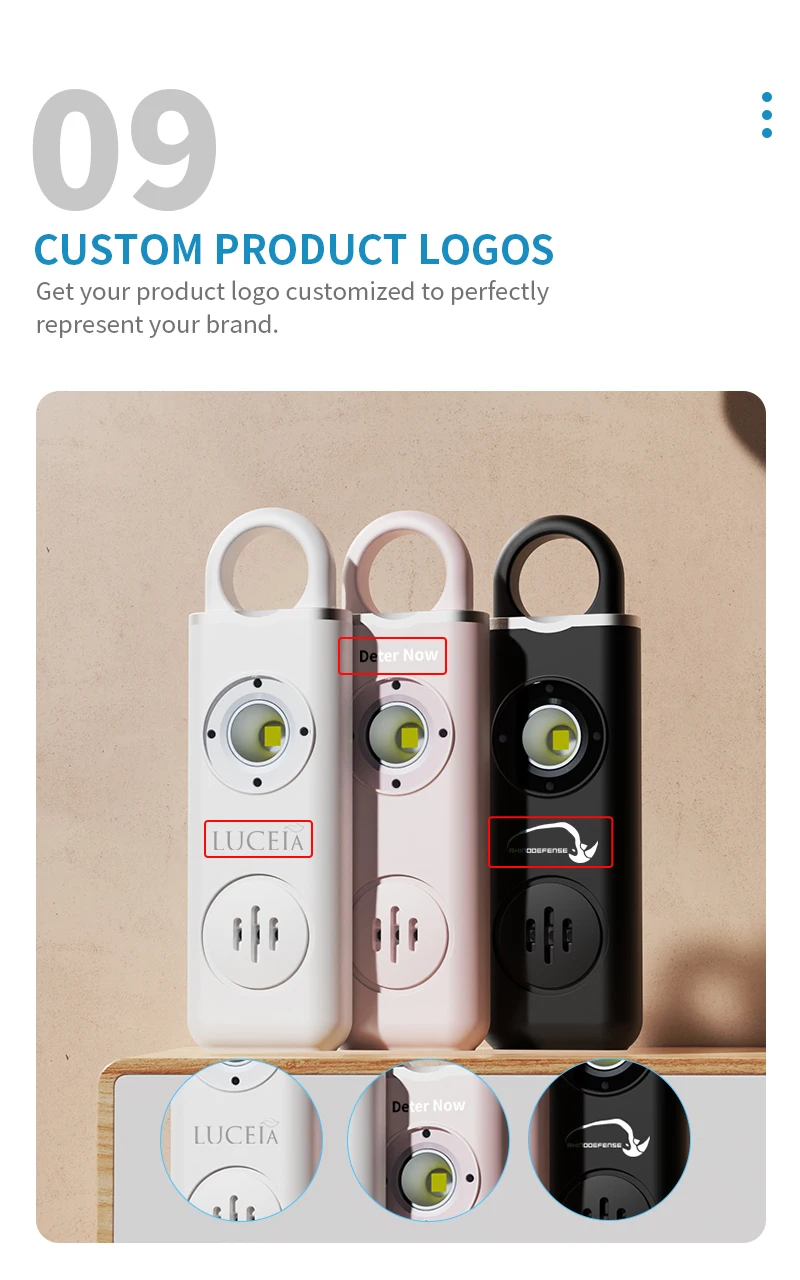 Women's Safety Self-Running Alarms with SOS - Image 9