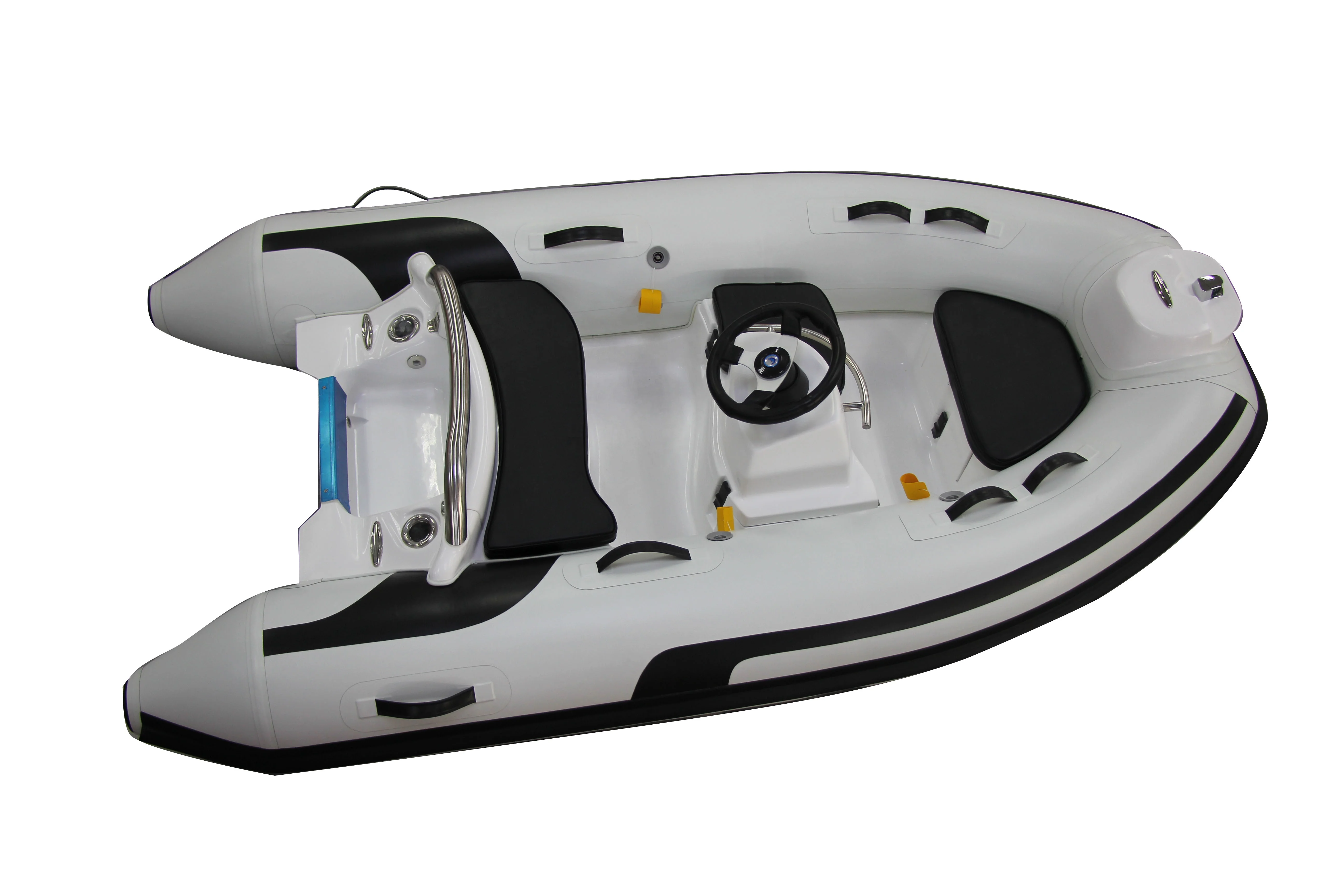 Classical Mini 10ft Rib 300 Semi-Rigid Fiberglass RIB Hypalon/PVC Inflatable Boat