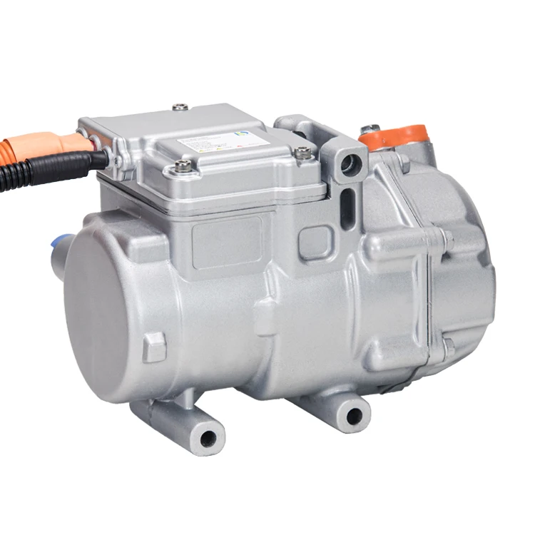 Portable 24V DC Electric Scroll Compressor for Truck Refrigeration Unit New Factory Manufacture R404A R452A for Frigo Van