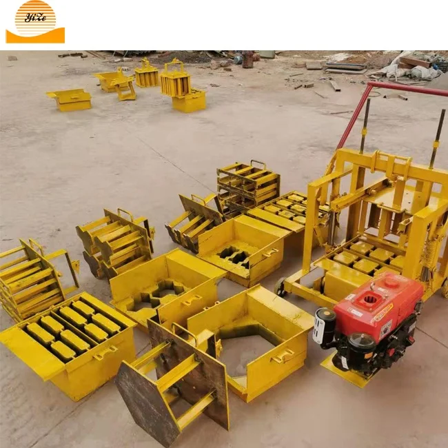 Small Scale Hollow Concrete Block Making Machine Cement Brick Maker Machine