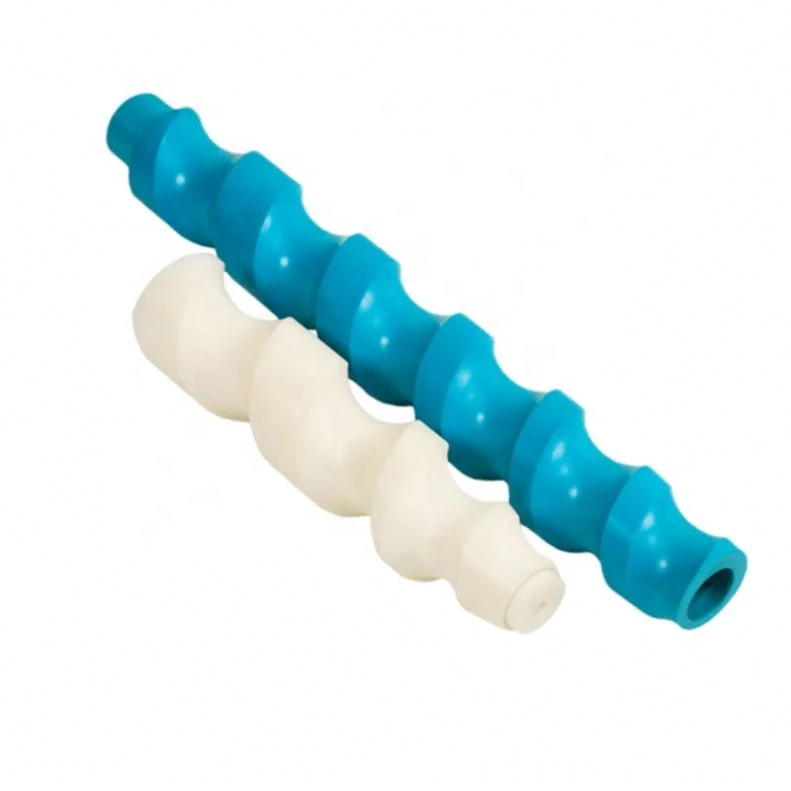 Custom Milling Machining Conveyor Screw Sawdust Small Big Auger Pe Uhmwpe1000 Nylon Spiral Screws for Plastic