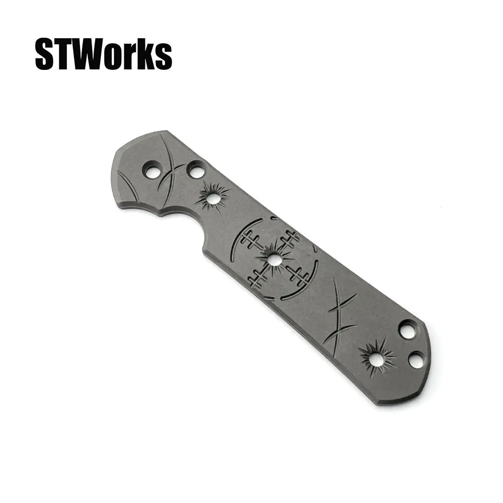 Cnc Machining  Chris Reeve Large Sebenza 21 Edc Knives Accessories Titanium Scales