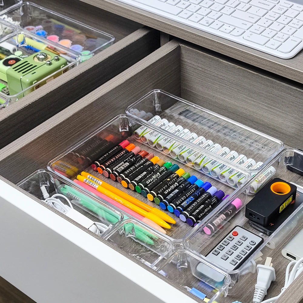 Oem Drawer Organizer Desk Drawer Divider 7pk Organizers And Storage