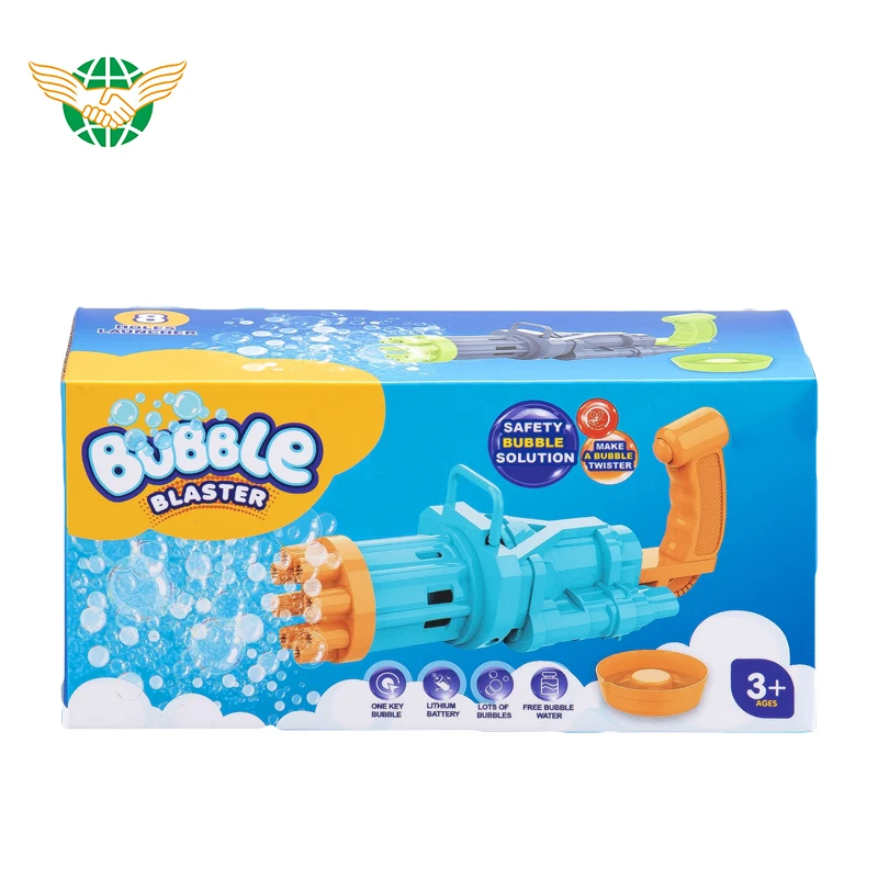 Wholesale Bubble Gun Electric Bubble Gun Gatlin Bubble Machine Gun Toy