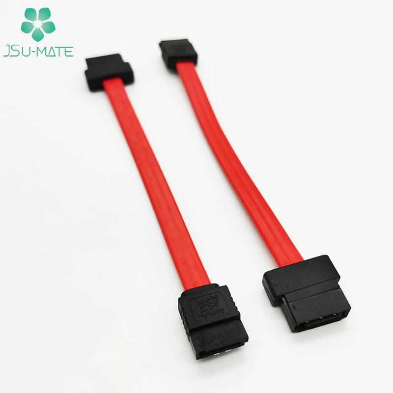 1-1m 1PCS -Lot De 3 Câbles De Données Sata 3 7 Broches,50cm,6 Gb-s,pour Disque Dur Hdd,avec